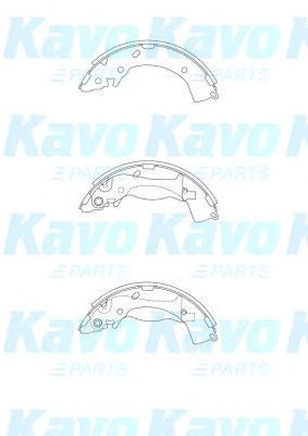 KAVO PARTS bs3417 -  Комплект тормозных колодок